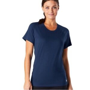 Smartwool Women's Merino 150 Short Sleeve Tee Navy Blue Size XS